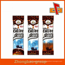 China vendor aluminum foil back sealed small coffee bag for instant coffee packging